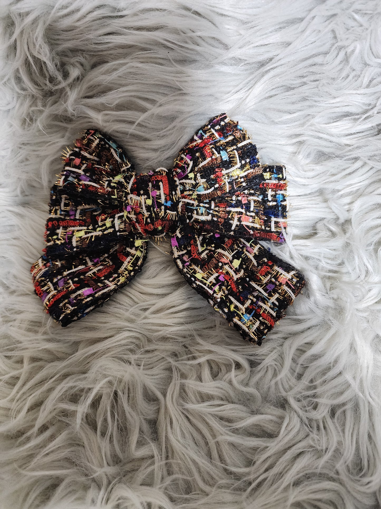 Colorful Fabric Brooch